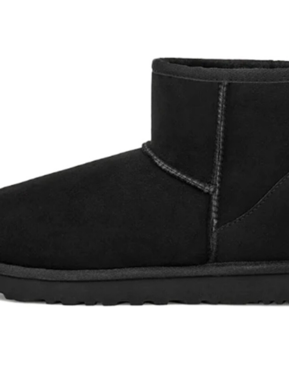 Ugg Women's Black Short Boots Size 8 Like New $116